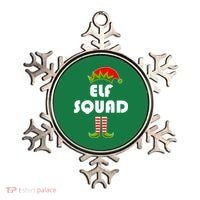 Elf Squad Funny Christmas Elves Ornament thumb 0