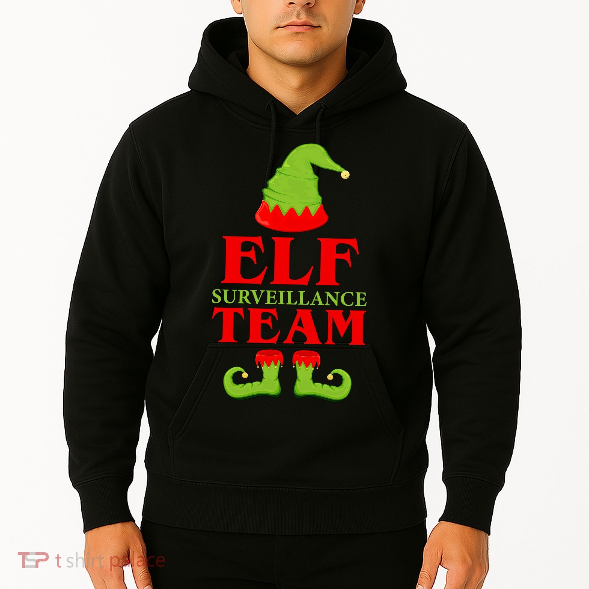 Elf Surveillance Team Hoodie