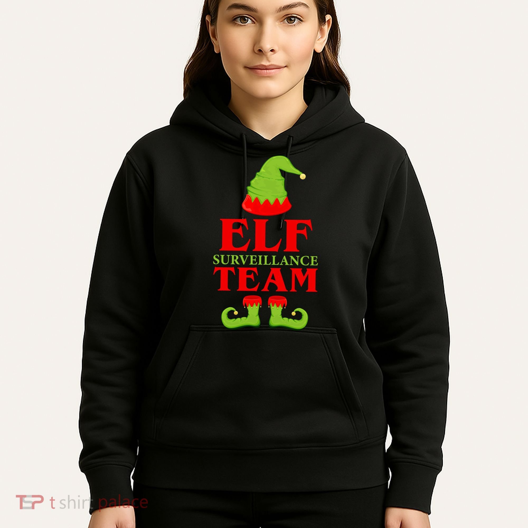 Elf Surveillance Team Hoodie
