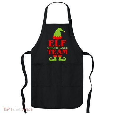 Elf Surveillance Team Apron