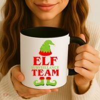 Elf Surveillance Team Coffee Mug thumb 3