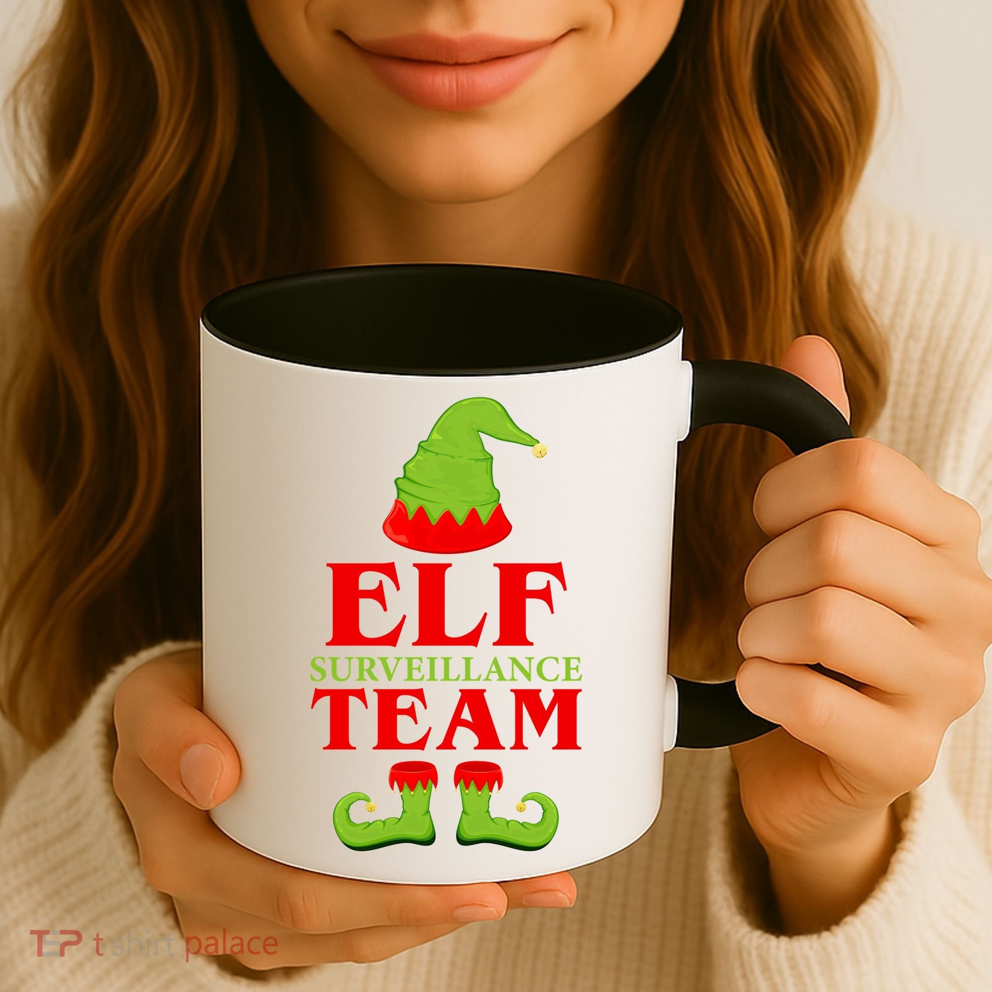 Elf Surveillance Team Coffee Mug