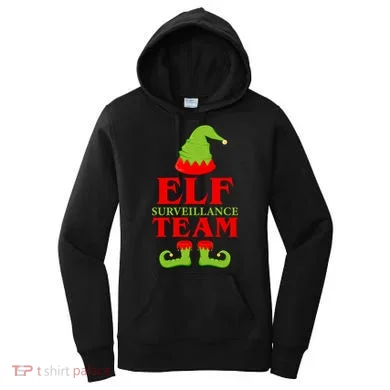 Elf Surveillance Team Women's Hoodie