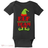 Elf Surveillance Team Baby Bodysuit thumb 0