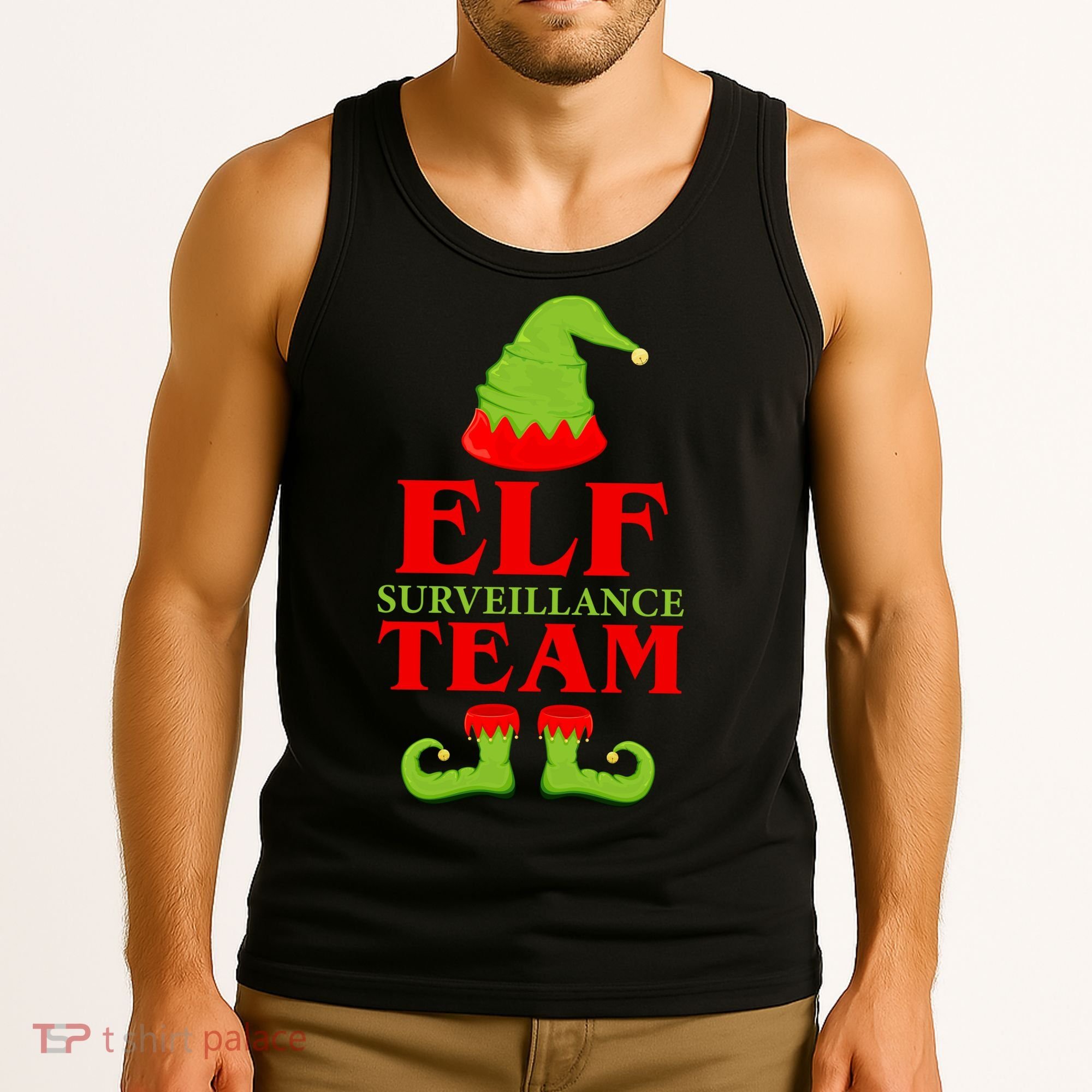 Elf Surveillance Team Tank Top