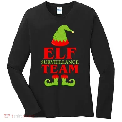 Elf Surveillance Team Women's Long Sleeve Shirt