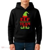Elf Surveillance Team Kids Hoodie thumb 4