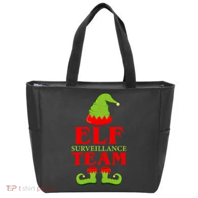 Elf Surveillance Team Tote Bag