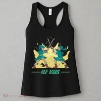 Elf Wars Funny Christmas Women's Tank Top thumb 3