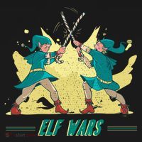 Elf Wars Funny Christmas Women's Tank Top thumb 5