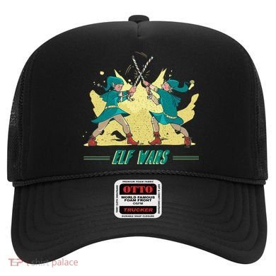 Elf Wars Funny Christmas Hat
