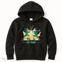 Elf Wars Funny Christmas Kids Hoodie thumb 0