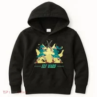 Elf Wars Funny Christmas Kids Hoodie thumb 0