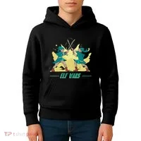 Elf Wars Funny Christmas Kids Hoodie thumb 4
