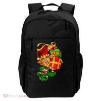 Elf With Stack Of Gifts Backpack thumb 0