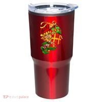 Elf With Stack Of Gifts Tumbler thumb 0