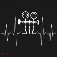 EKG Line Heartbeat HVAC Technician HVAC Tech Apron thumb 3