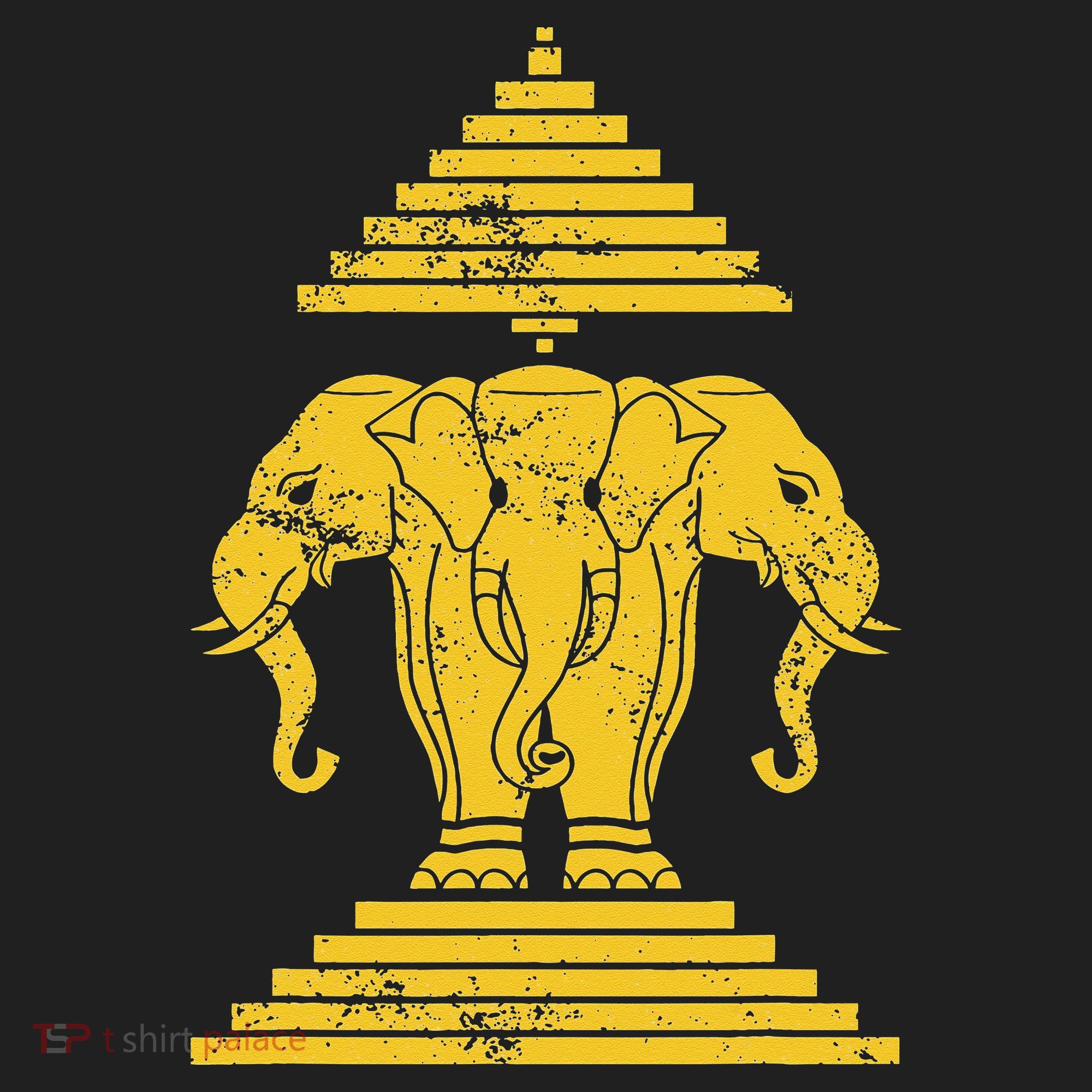Erawan Laos Kingdom Three Headed Elephant Women's Sweatshirt