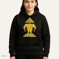 Erawan Laos Kingdom Three Headed Elephant Hoodie thumb 5
