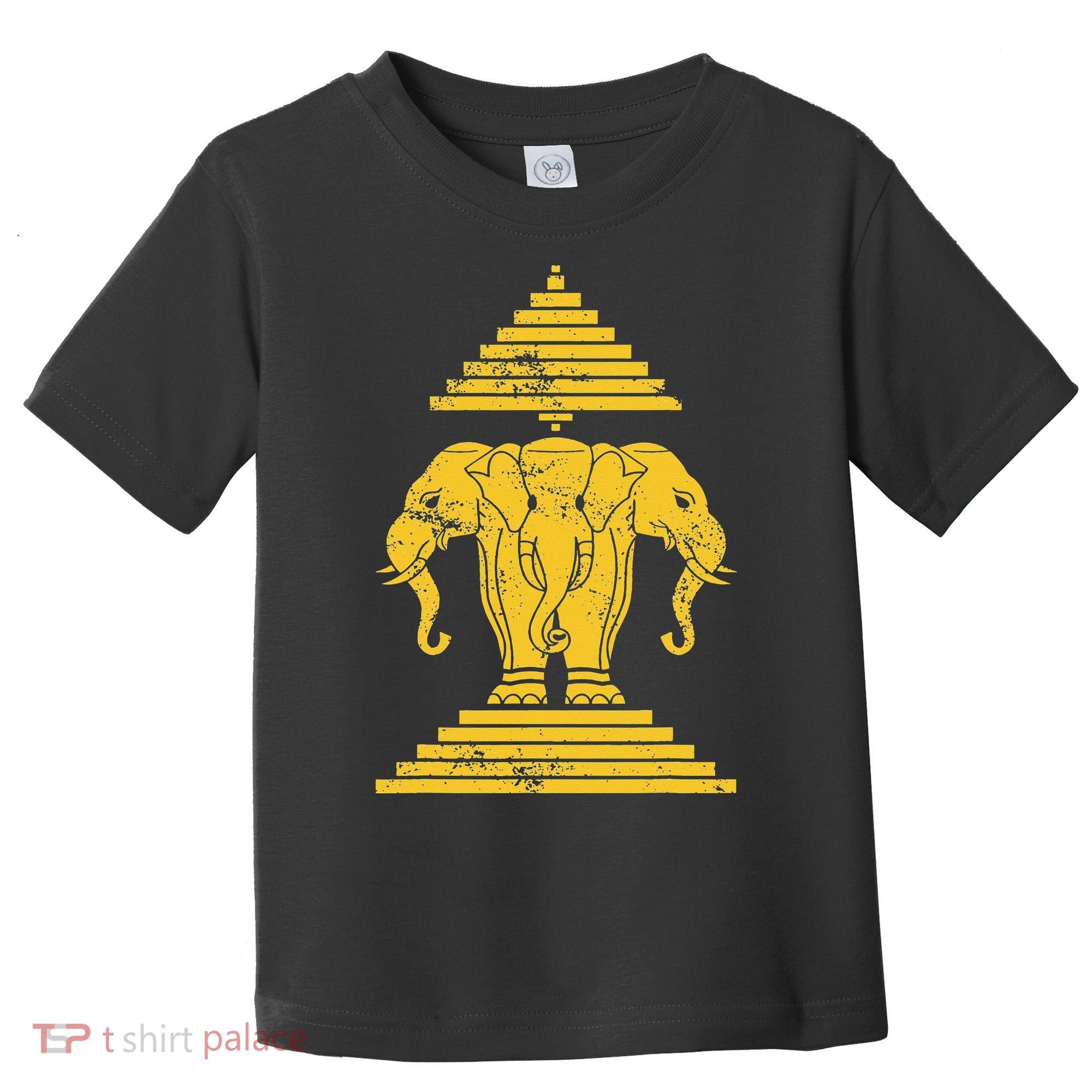 Erawan Laos Kingdom Three Headed Elephant Toddler T-Shirt