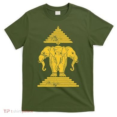 Erawan Laos Kingdom Three Headed Elephant T-Shirt