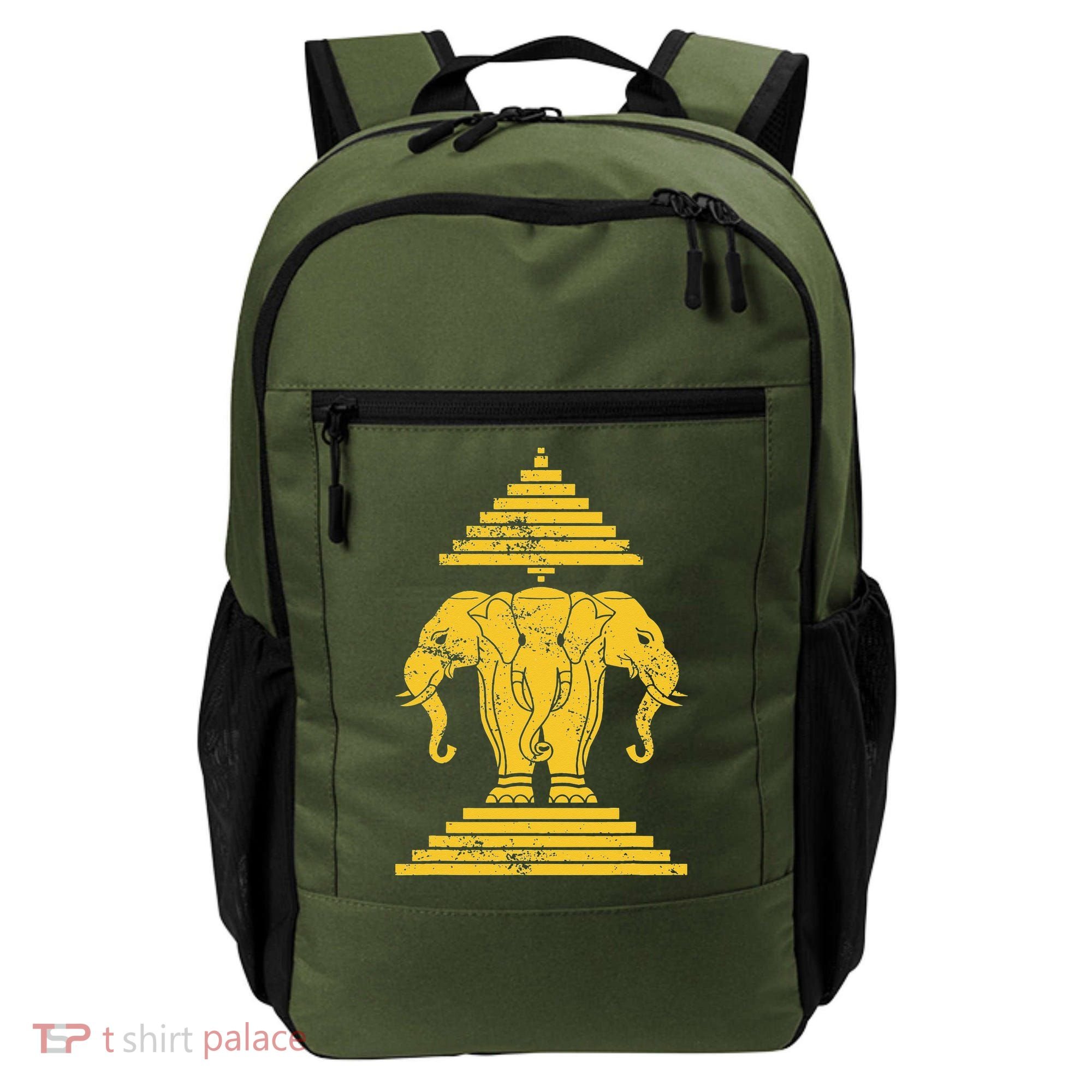 Erawan Laos Kingdom Three Headed Elephant Backpack