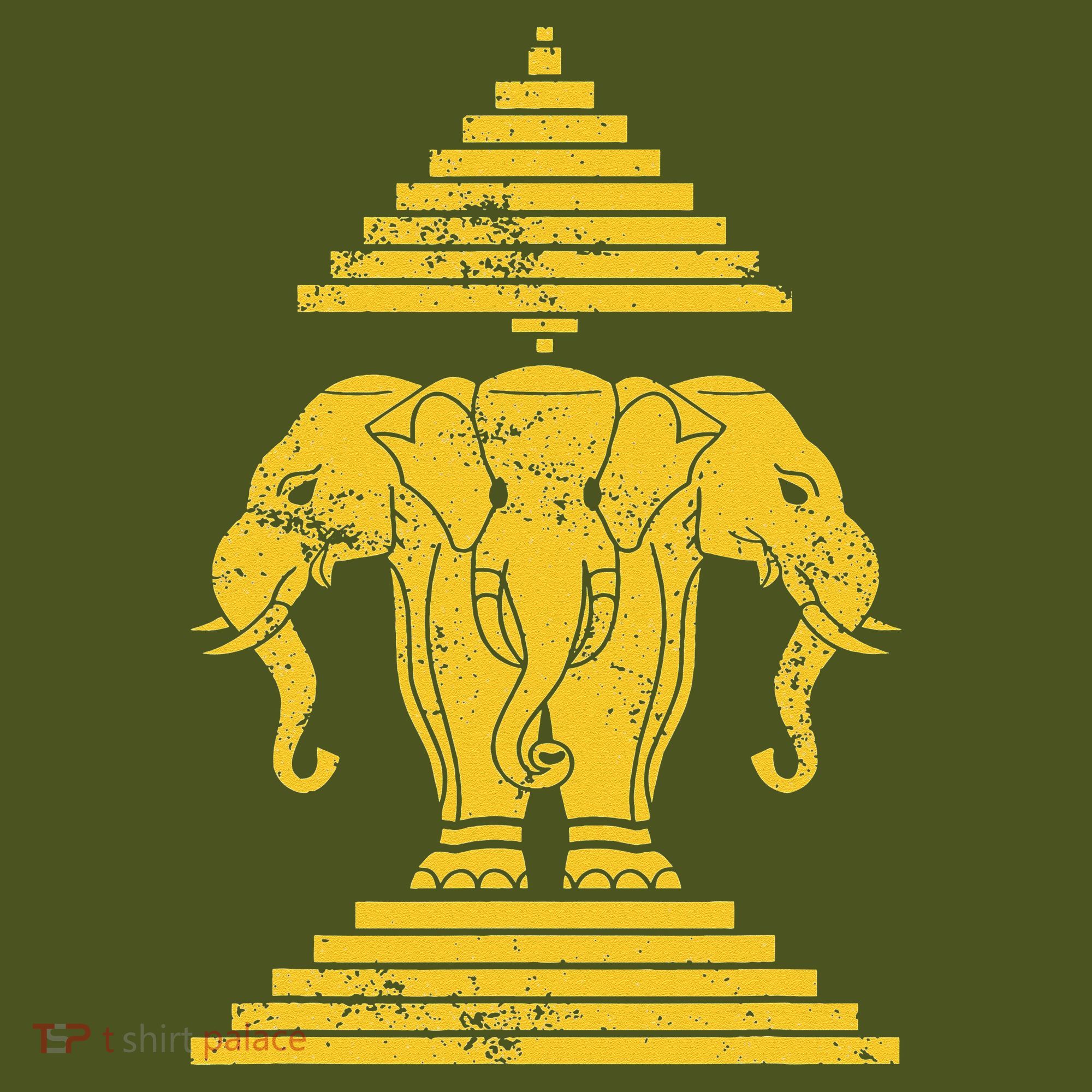 Erawan Laos Kingdom Three Headed Elephant Kids Hoodie