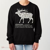 Elkoholism Elk Hunting Women's Sweatshirt thumb 0