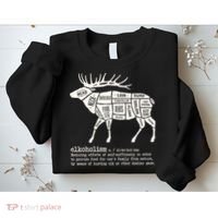 Elkoholism Elk Hunting Sweatshirt thumb 2