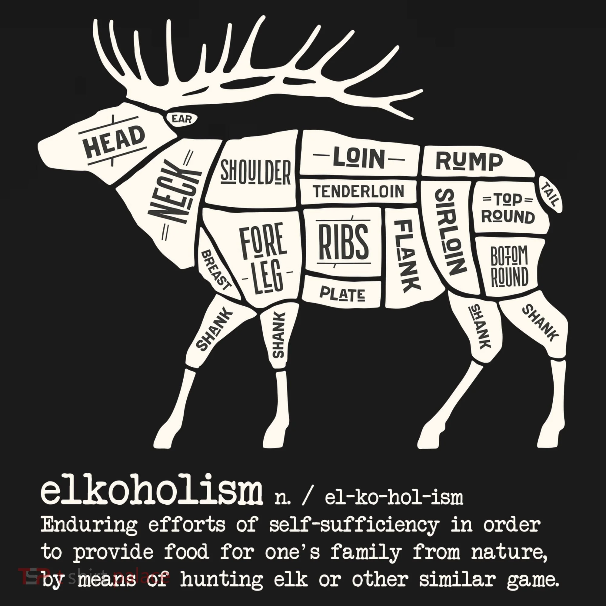 Elkoholism Elk Hunting Backpack