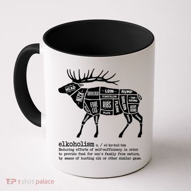 Elkoholism Elk Hunting Coffee Mug
