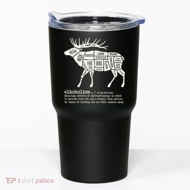 Elkoholism Elk Hunting Tumbler