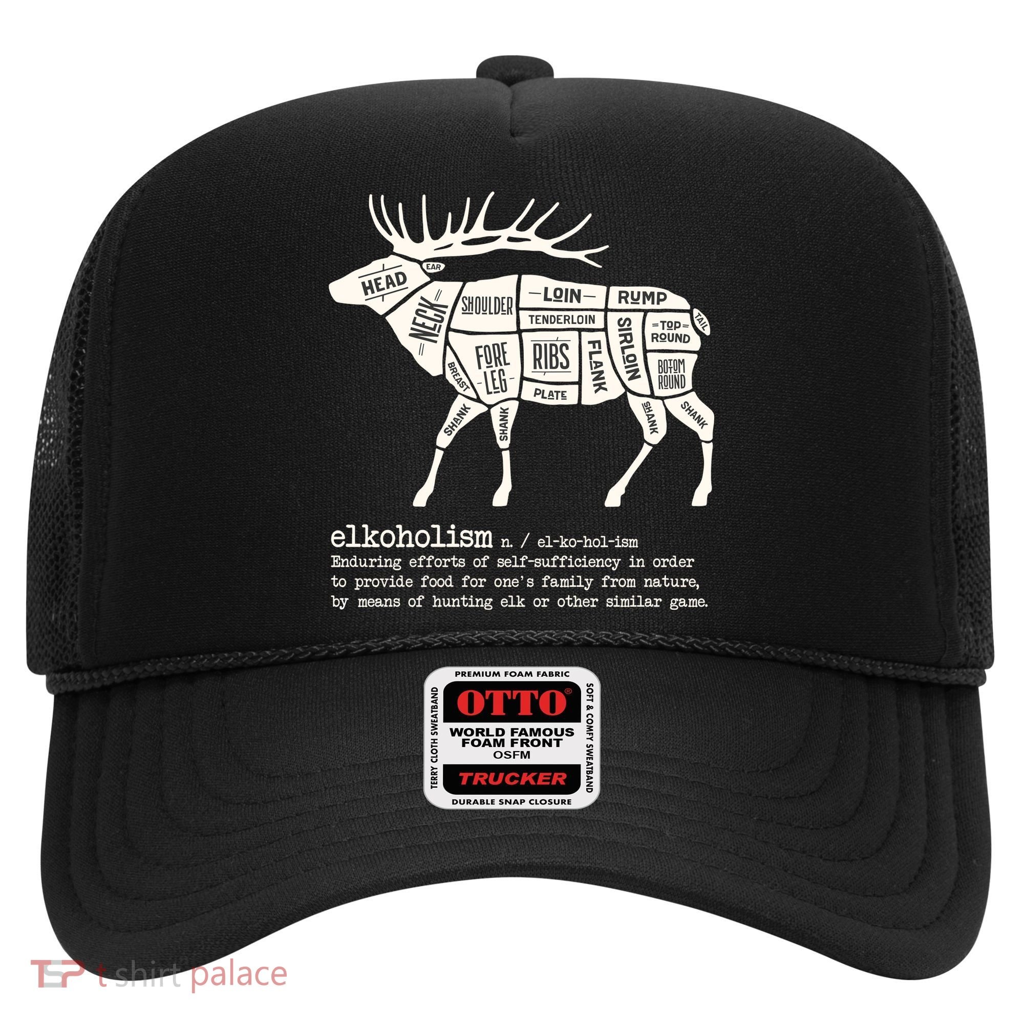 Elkoholism Elk Hunting Hat