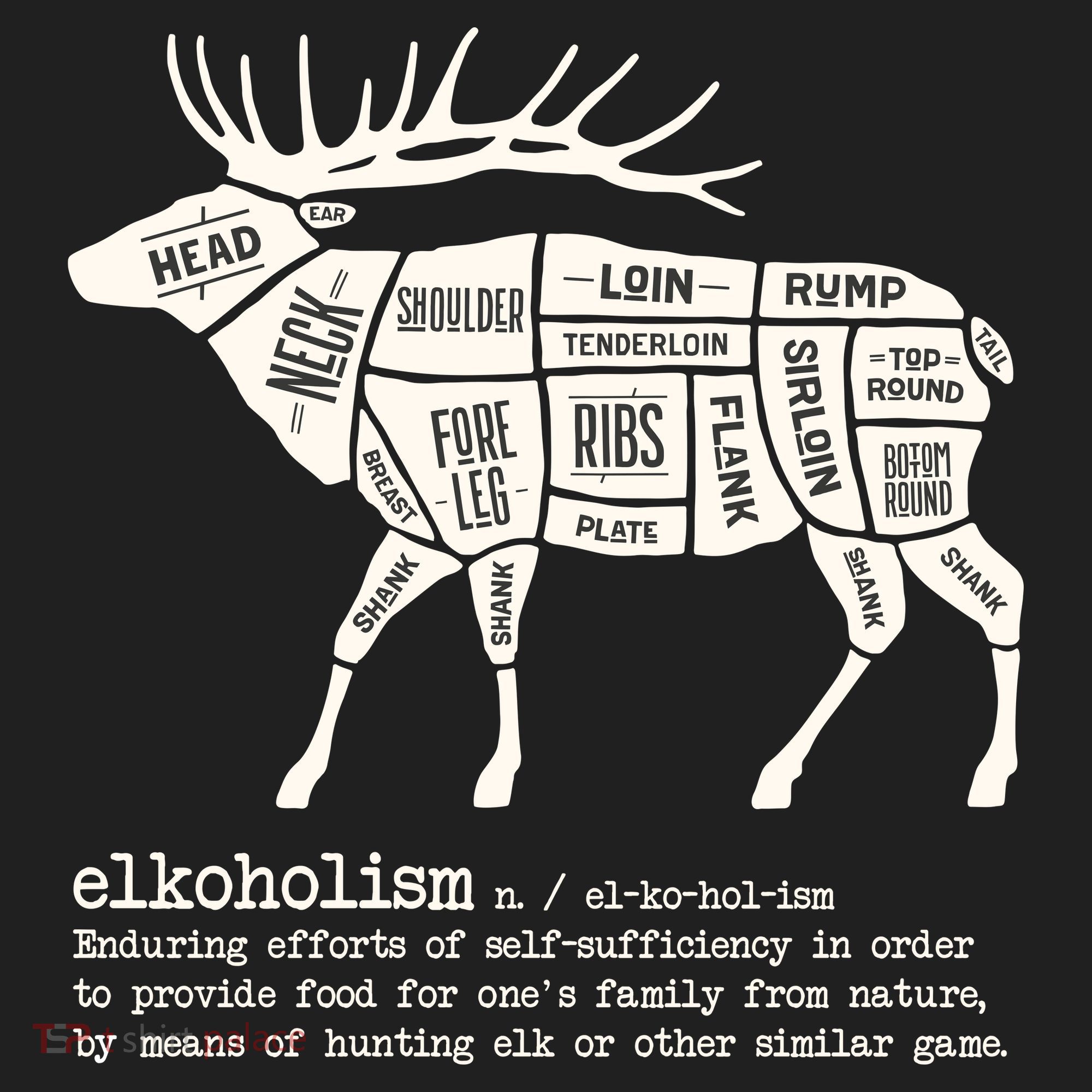 Elkoholism Elk Hunting Hat