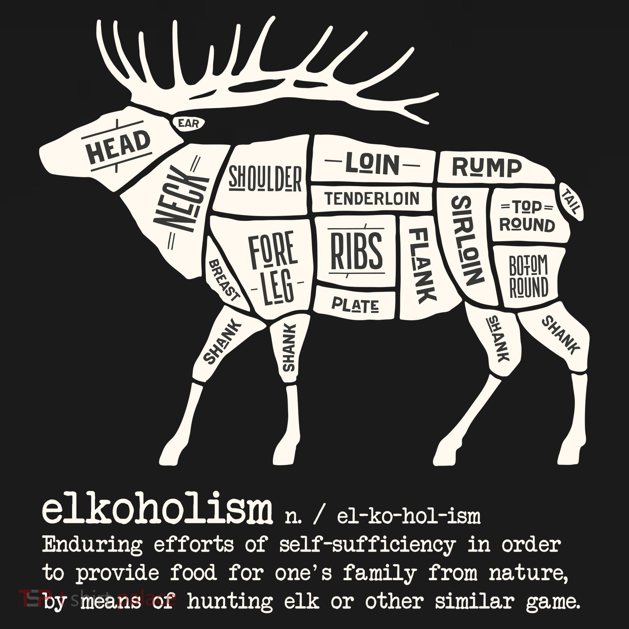 Elkoholism Elk Hunting Women's Long Sleeve Shirt