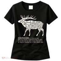 Elkoholism Elk Hunting Women's T-Shirt thumb 0