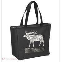 Elkoholism Elk Hunting Tote Bag thumb 2