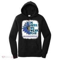 English Language Learner Teacher In April We Wear Blue Gift Women's Hoodie thumb 0