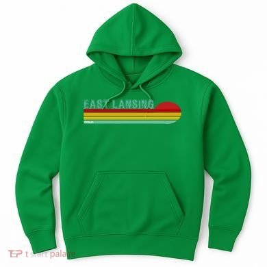 East Lansing Michigan Hoodie
