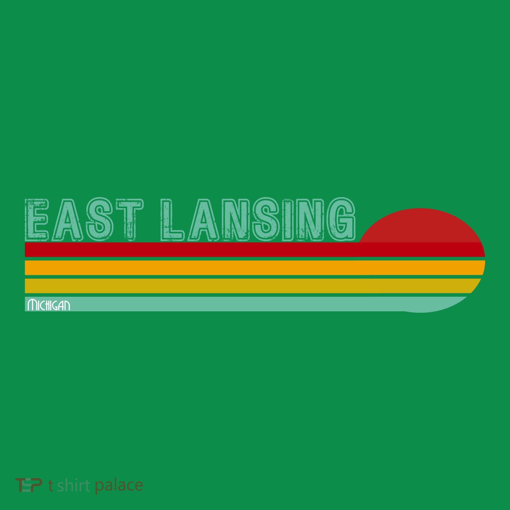 East Lansing Michigan Ornament
