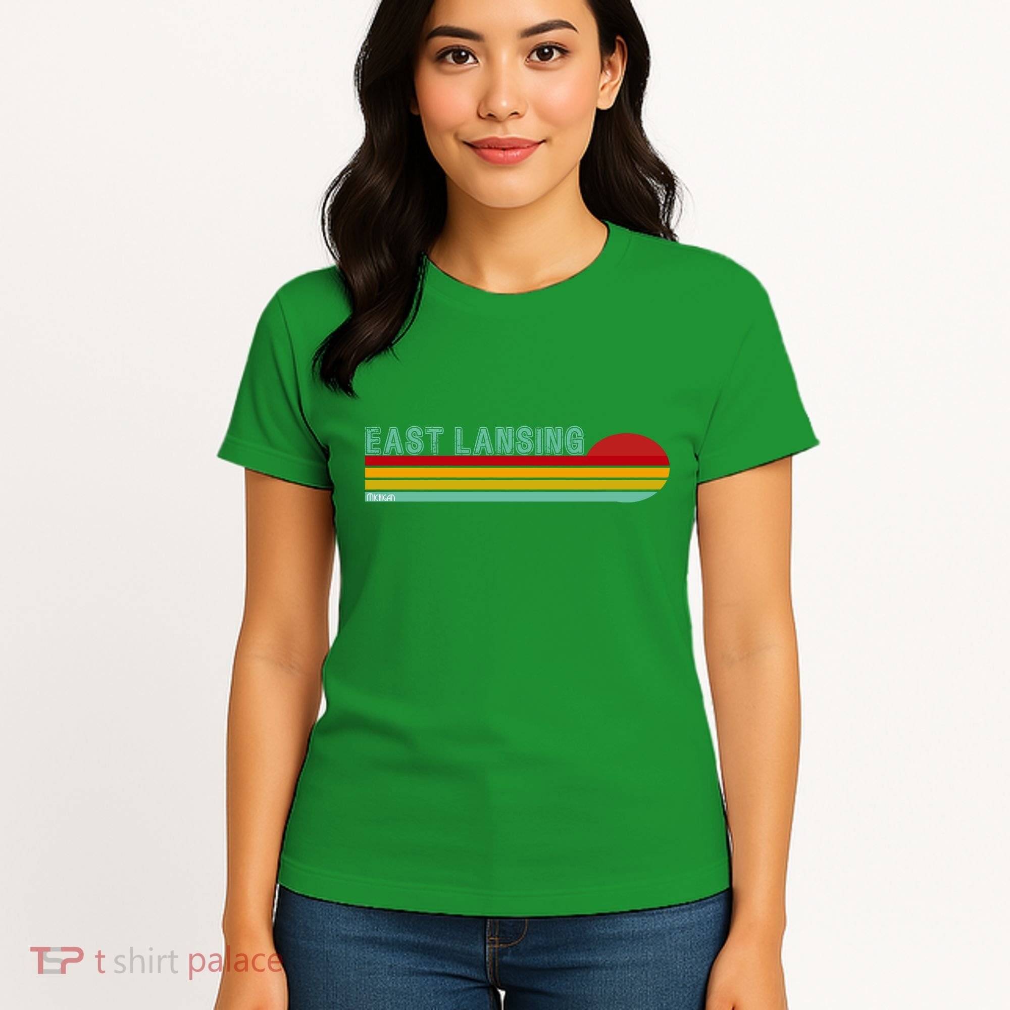 East Lansing Michigan Women's T-Shirt