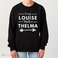Every Louise Needs A Thelma Matching Best Friends Women's Sweatshirt thumb 0