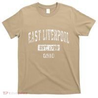 East Liverpool Ohio Oh Vintage Established T-Shirt thumb 0
