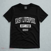 East Liverpool Ohio Oh Vintage Sports Established T-Shirt thumb 5
