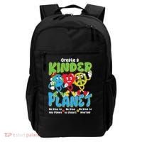Earth Love Peace Create A Kinder Planet Earth Day Backpack thumb 0