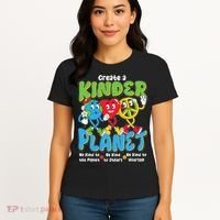 Earth Love Peace Create A Kinder Planet Earth Day Women's T-Shirt thumb 4