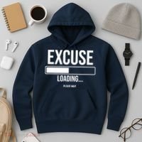 Excuse Loading Please Wait Hoodie thumb 3