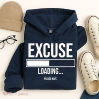 Excuse Loading Please Wait Hoodie thumb 4