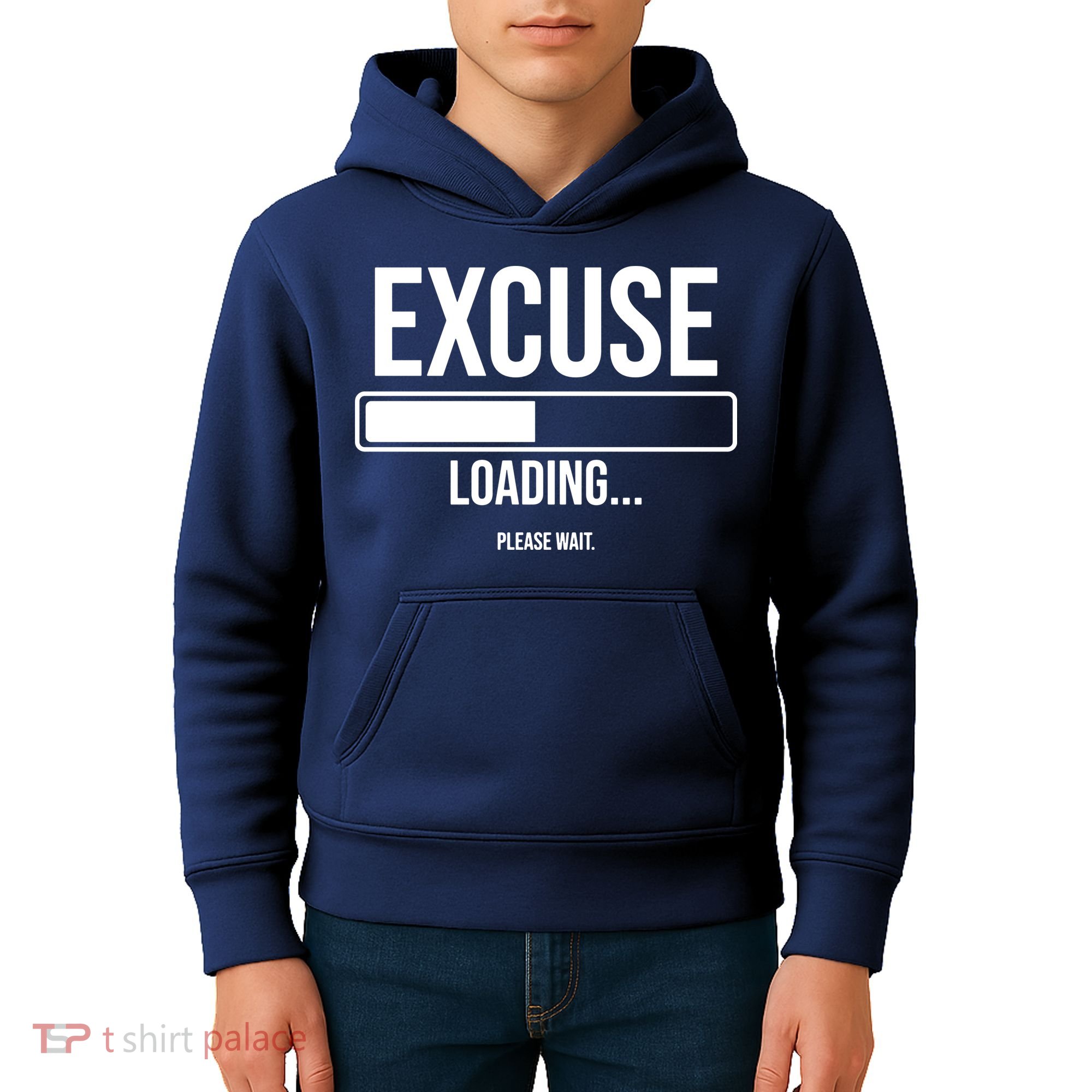 Excuse Loading Please Wait Kids Hoodie