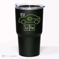 EV Life Periodic Table Of Elements Electric Vehicle Electric Power EV Driver Tumbler thumb 0
